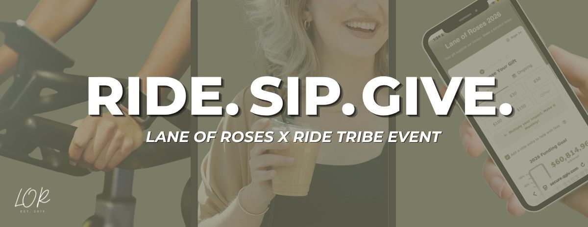 Ride. Sip. Give.
